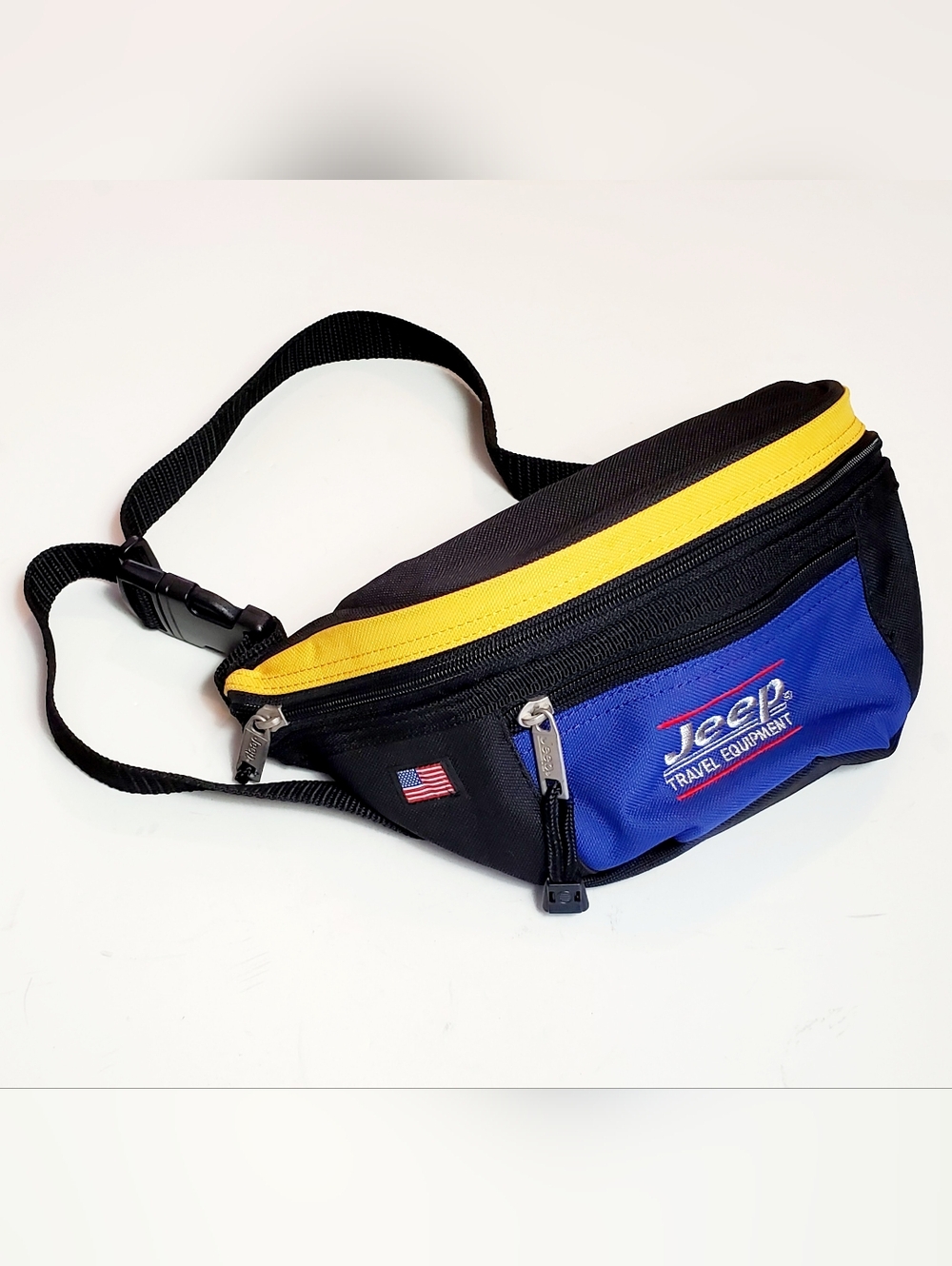 Vintage Jeep Travel Equipment Adult Unisex Adjustable Fanny Pack 1998